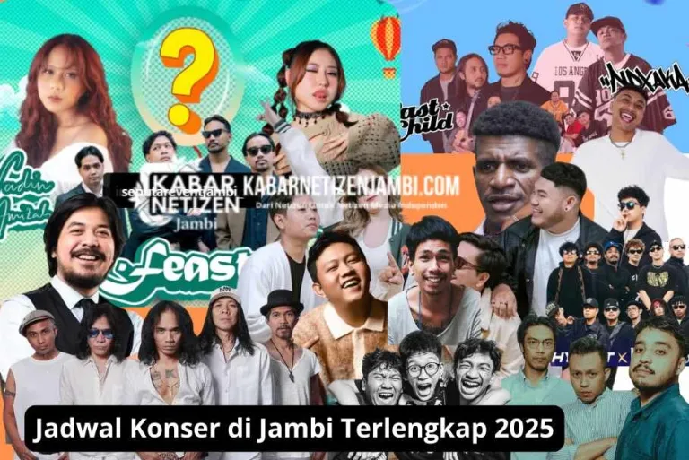 Jadwal Konser di Jambi Terlengkap 2025: Dari Slank, Denny Caknan, Hingga Feast!
